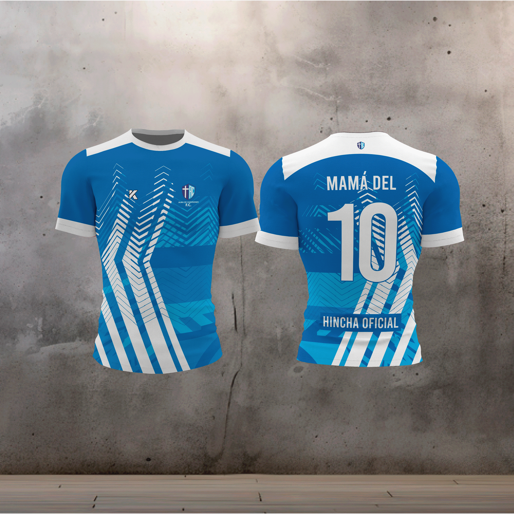 Camiseta Deportiva para futbol Personalizada