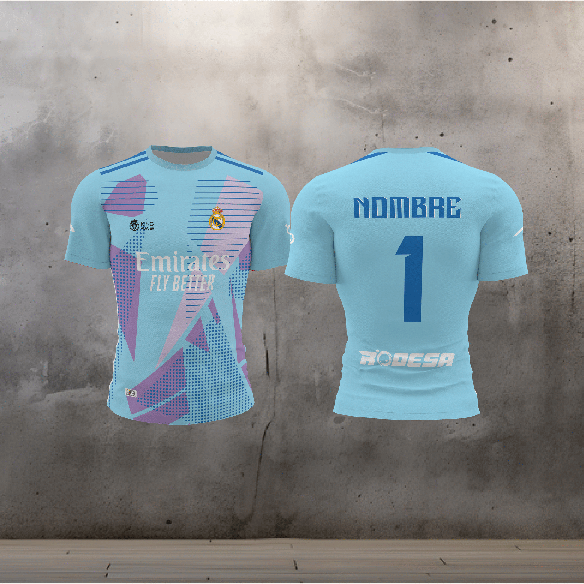 Camiseta Deportiva para futbol Personalizada