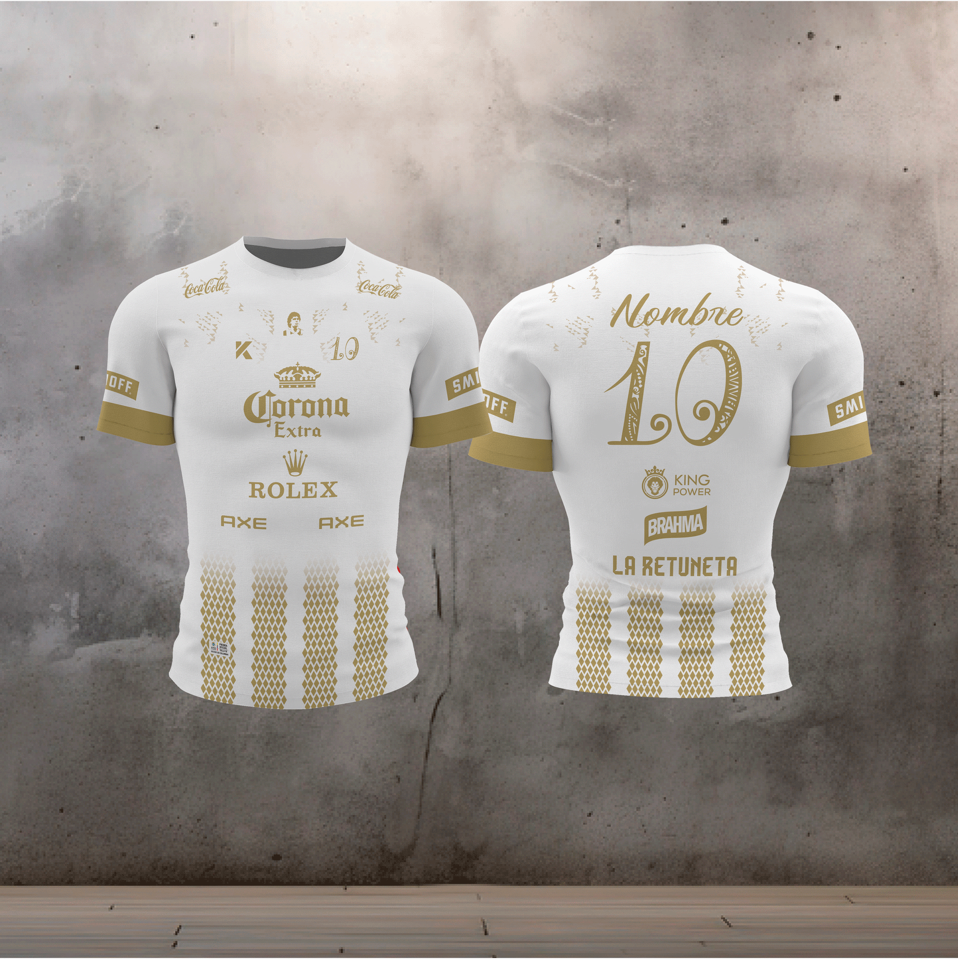 Camiseta Deportiva para futbol Personalizada