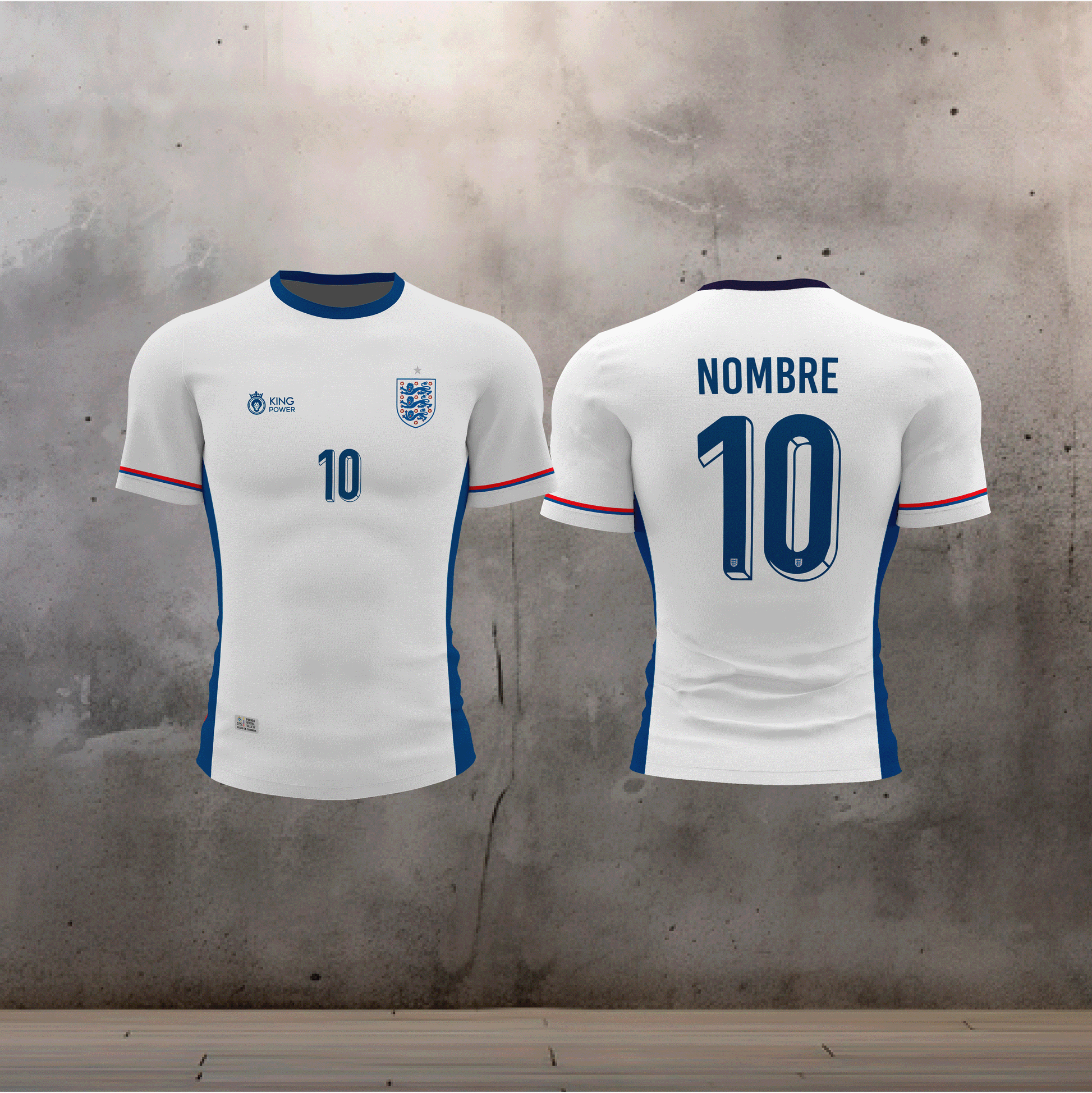 Camiseta Deportiva para futbol Personalizada