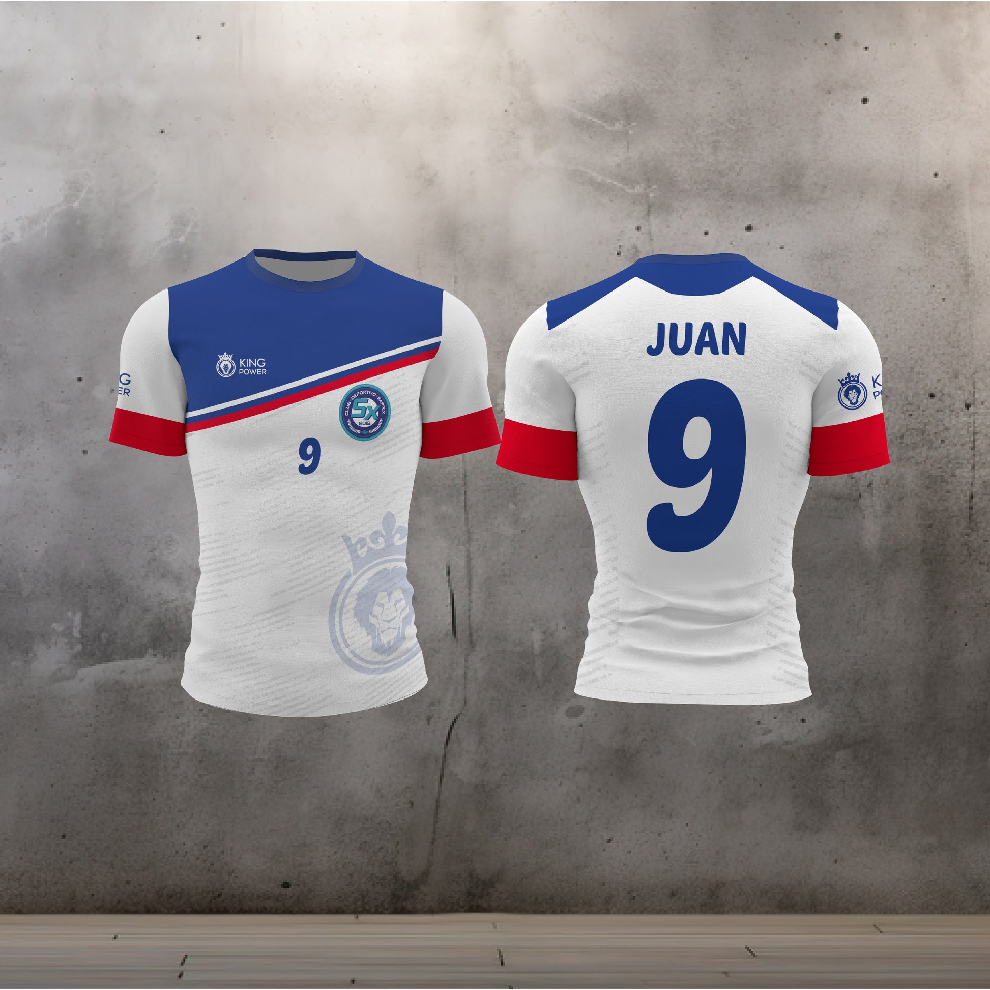 Camiseta Deportiva para futbol Personalizada
